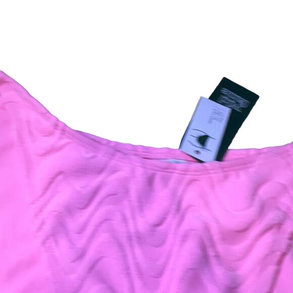 Wild Fable Women's Pink Terry Wavy Textured Bikini Bottom - Size XL - NWT - Picture 4 of 9